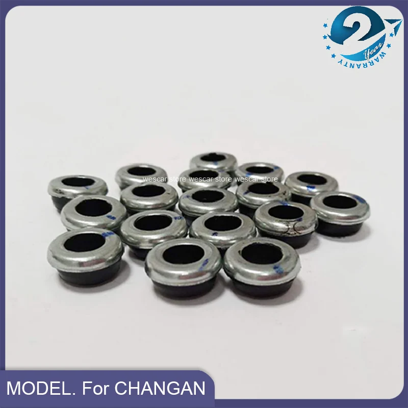 17pcs/set  New Valve Cover Bolt Seals CHANGAN EADO /Alsvin /V5/ CS35 478 engine Spark Plug /Sensor Seal Ring Auto Accessorie
