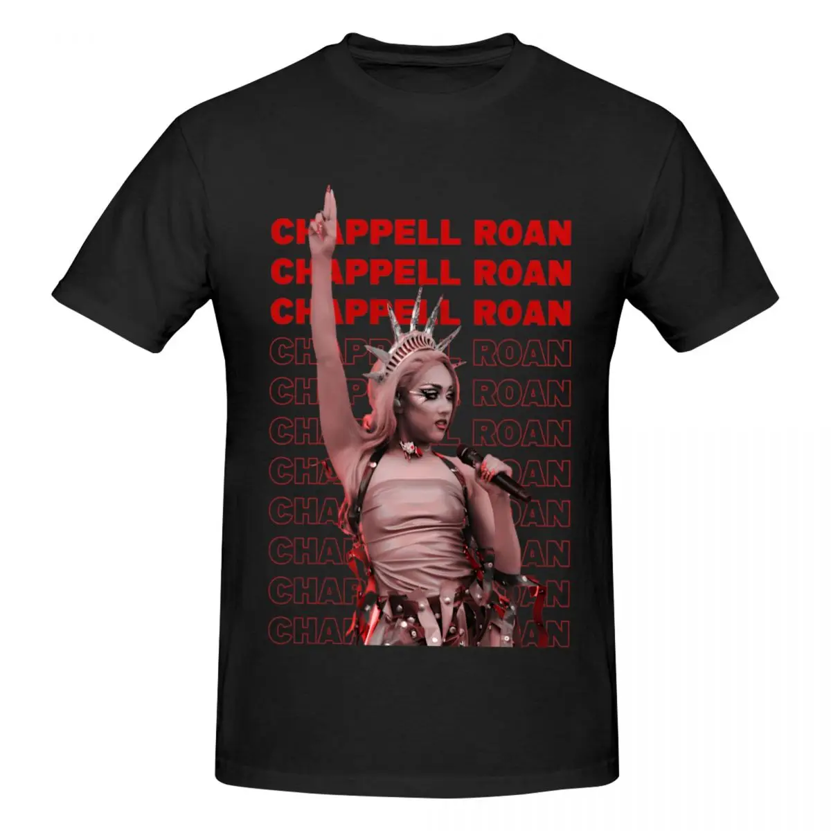 Men Chappell Roan Hip Hop Trending T Shirt Streetwear Plus Size Cotton Crewneck Custom Sleeve Anime Shirt