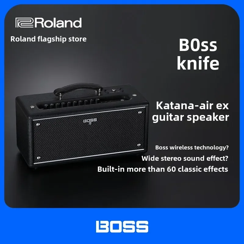 مكبر صوت بلوتوث لاسلكي من Roland Boss Katana-Air EX، صوت محمول من نوع الباسون #6