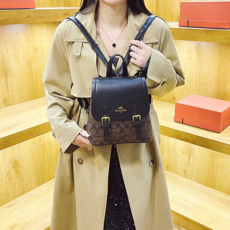 Повседневная простая винтажная сумка Элегантная кожаная классическая женская сумка-тоут большой вместимости и однотонного цвета