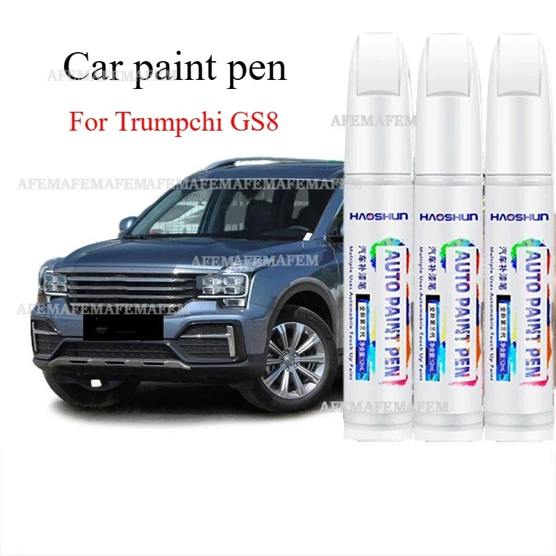 For Trumpchi GS8 Car Paint Pen Red flame red glacier blue  artifact pearl white spot paint pen For Car Scratches