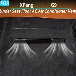 Car Under Seat Floor AC Air Conditioner Vent Outlet Protection Cover for XPeng G9 Interior Accessories 2024