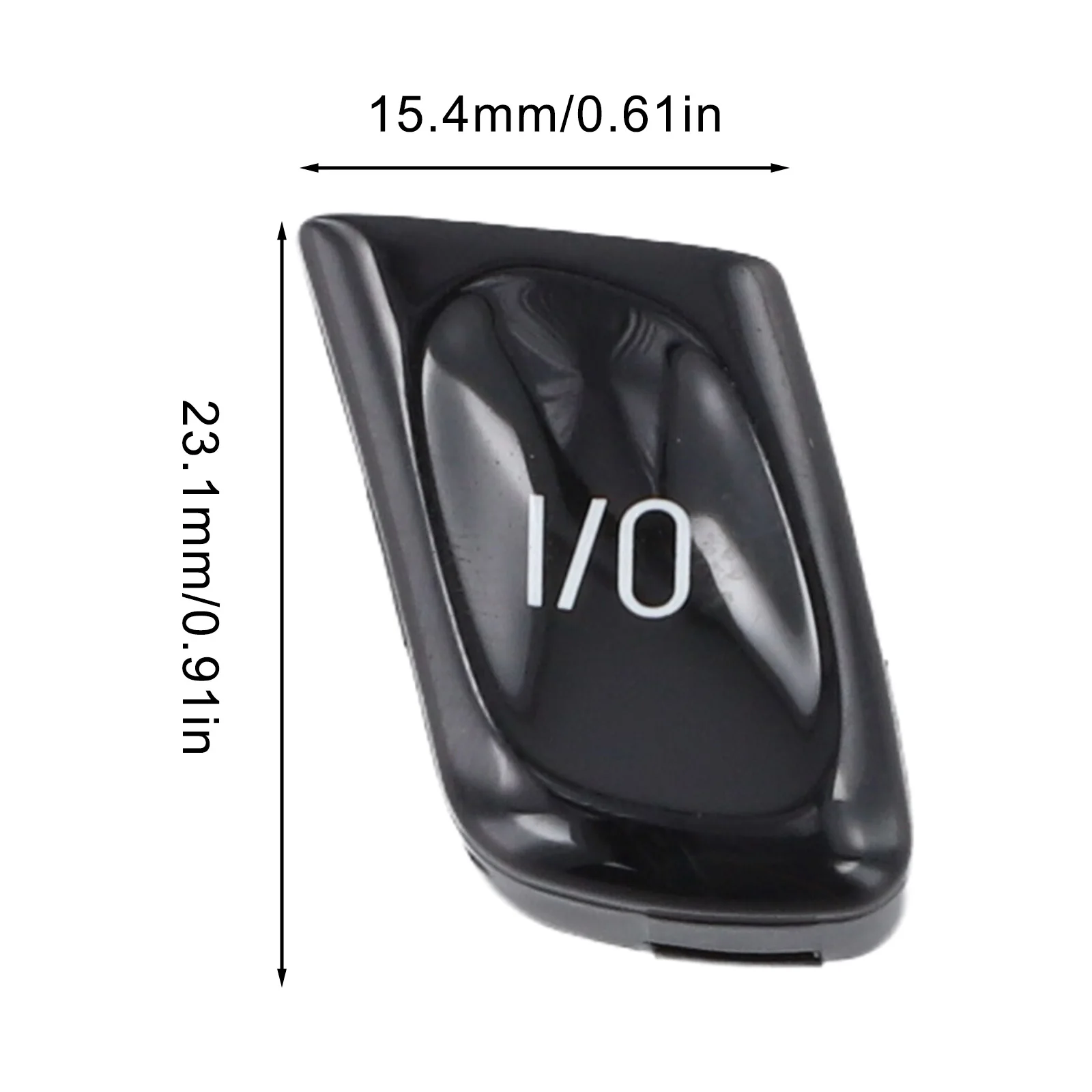 For BMW 3 Series E46 1998-2004 Button Cover Car Interior Upgrade Black Easy Installation for Factory Specifications Fit