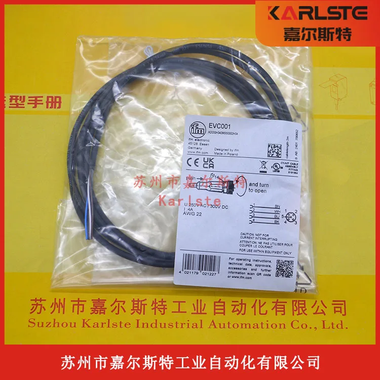 

2025 Новый оригинальный EVC002 EVC005 EVC001 Германия Ifm IFM-кабель подключения датчика