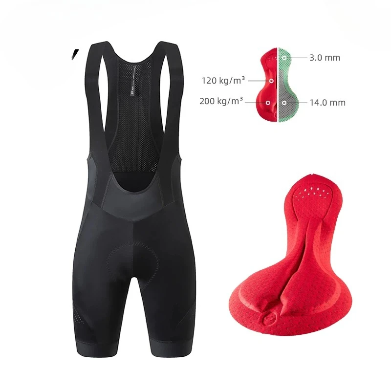 Cycling pants men's summer road cycling fabric competitive overalls shorts