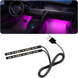 Car Interior LED Decorative Light Bar Ambient Light USB Car Cigarette Lighter Ambient Light Auto Accessories