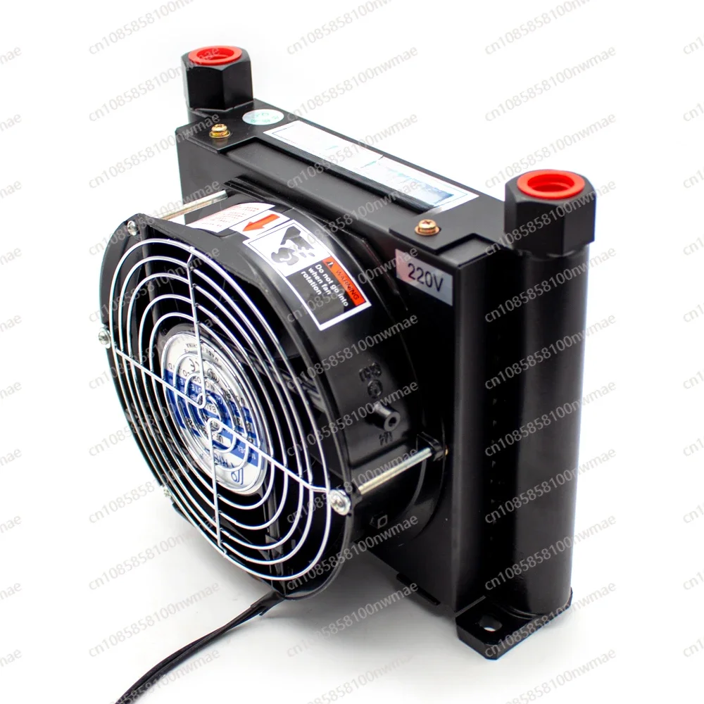 AF0510T-CA220V Flow Small Radiator Oil Cooling Heat Exchanger Radiator Oil Cooler Hydraulic Aluminum Alloy Air Cooler 3Mpa
