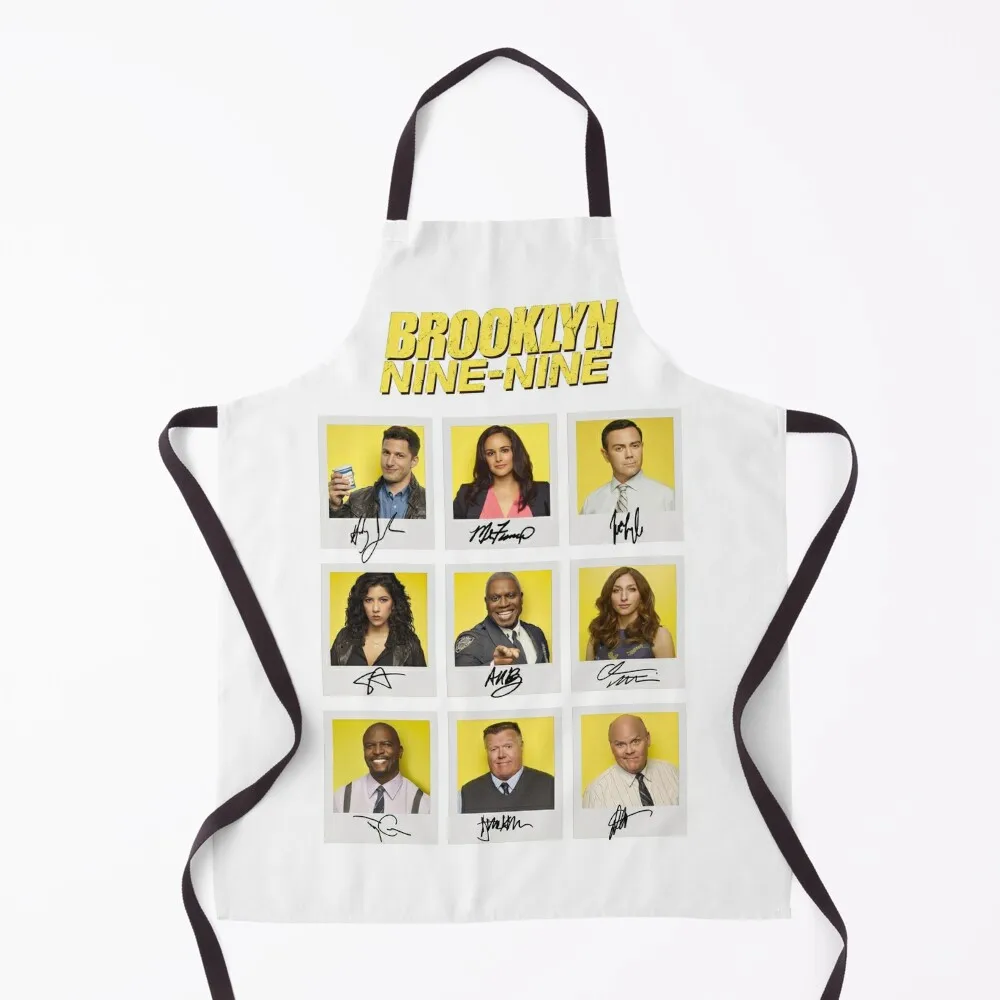 

Brooklyn 99 Polaroids Apron For Women Kitchen Chef Uniform Household Items Home Cleaning Apron