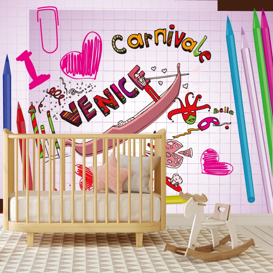 Cartoon Eenvoudig aan te breng - Baby Nursery Peel And Stick Wallpaper recensie en prijs