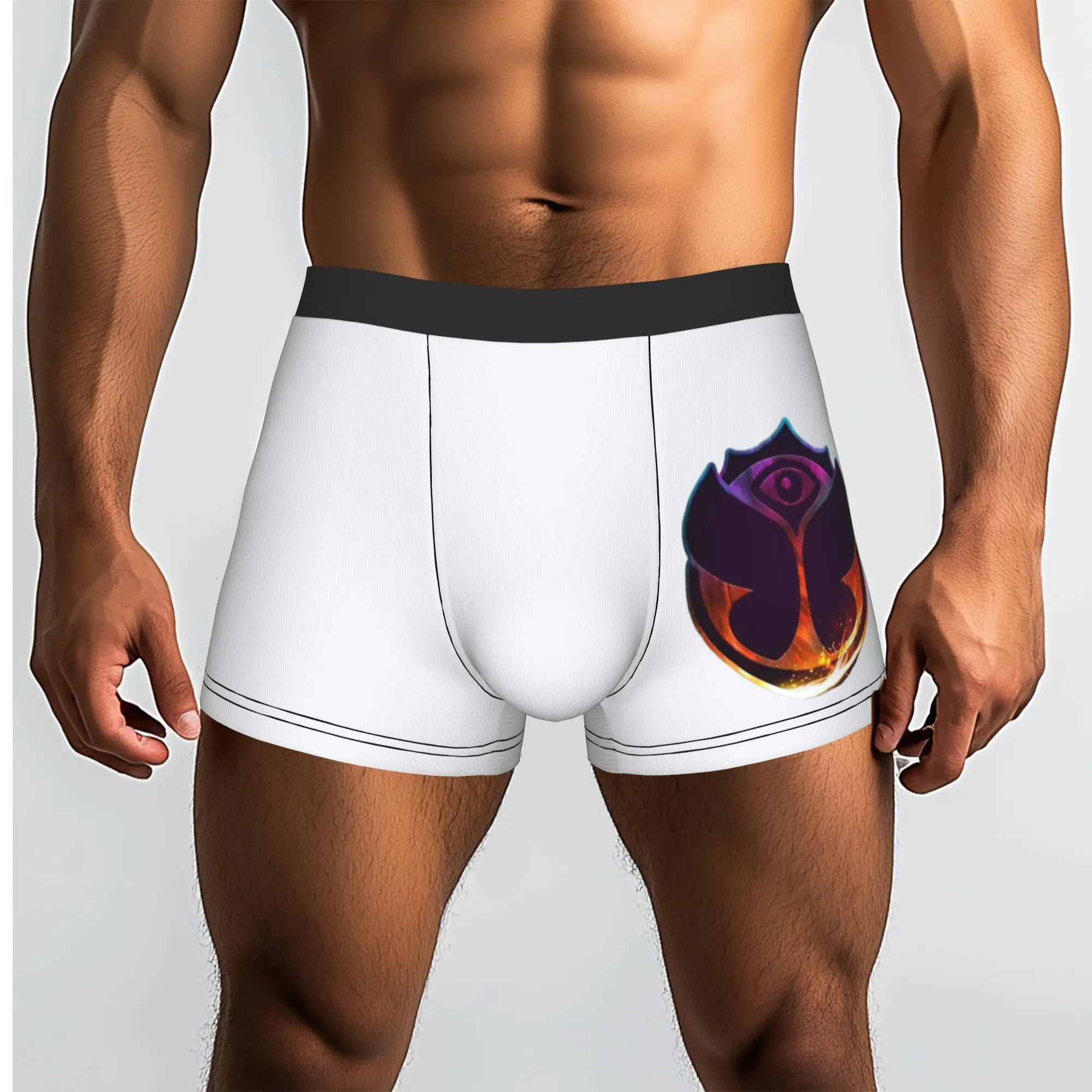 Customized Cool Tomorrowland Boxers Shorts Panties Men's Underpants Stretch Electronic Dance  Briefs Underwear