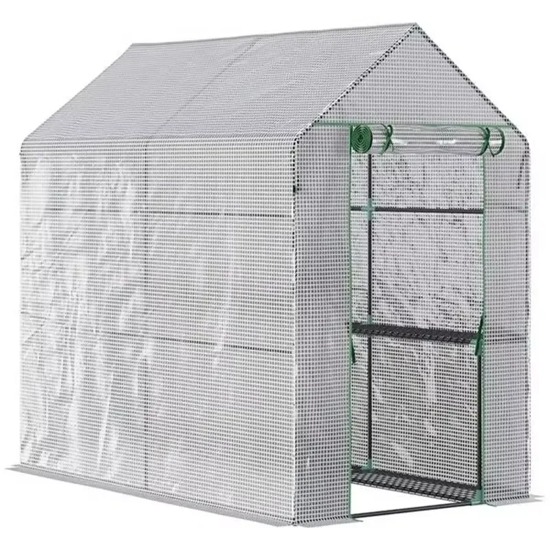 Walk-in Garden Greenhouse for Outdoor Plant Growing and Protection