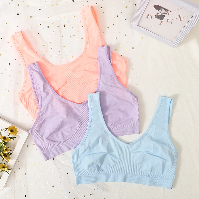 Women Seamless Tube Top Underwear Wireless Bra Low Back Sexy Lingerie Comfort Unlined Crop Top Sleeveless Solid Bra Tops image 5