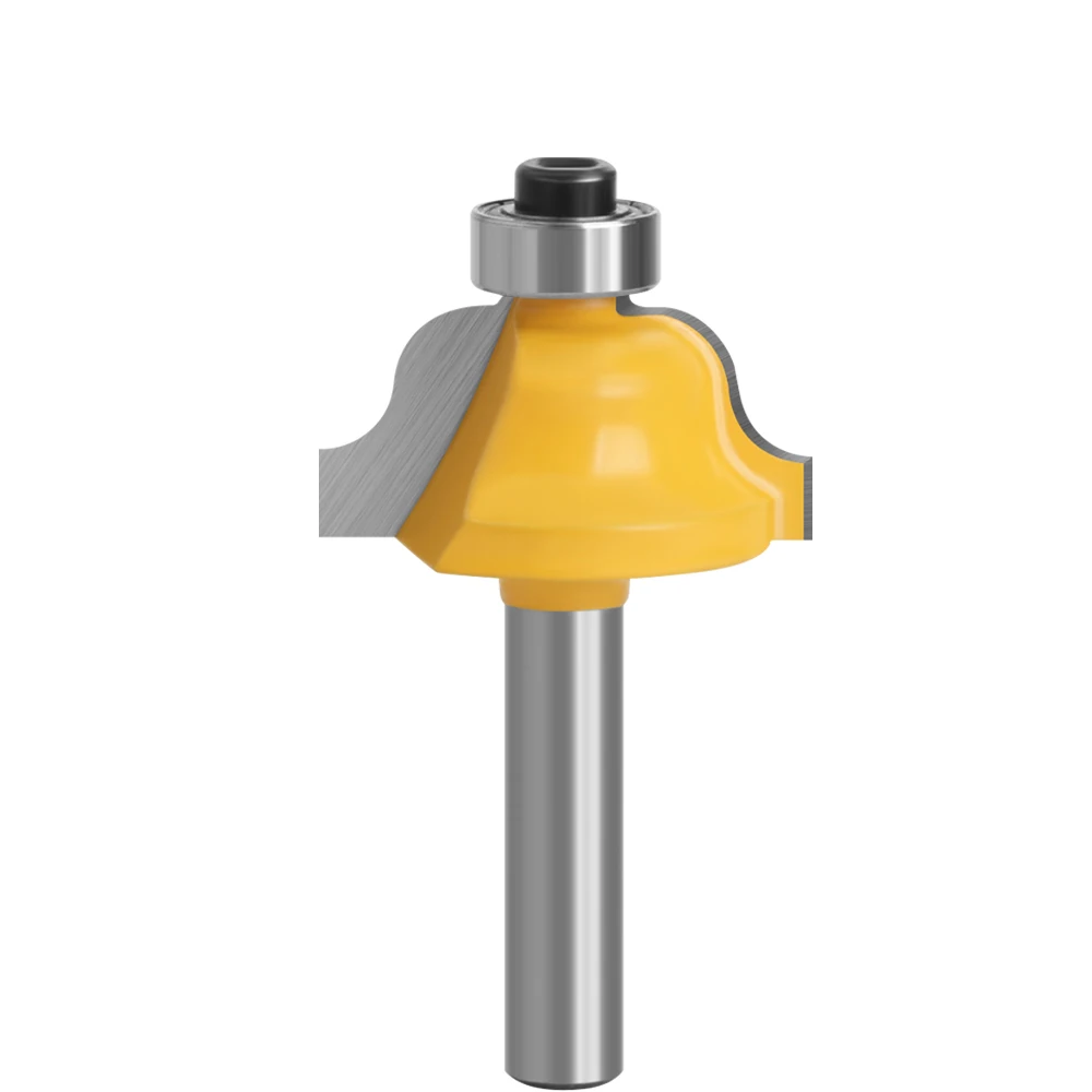 Imagem -04 - Round Corner Cove Box Bits Fresa para Madeira Router Bit t Bit Reto v Flush Corte de Limpeza mm Shank Mc06010 1pc