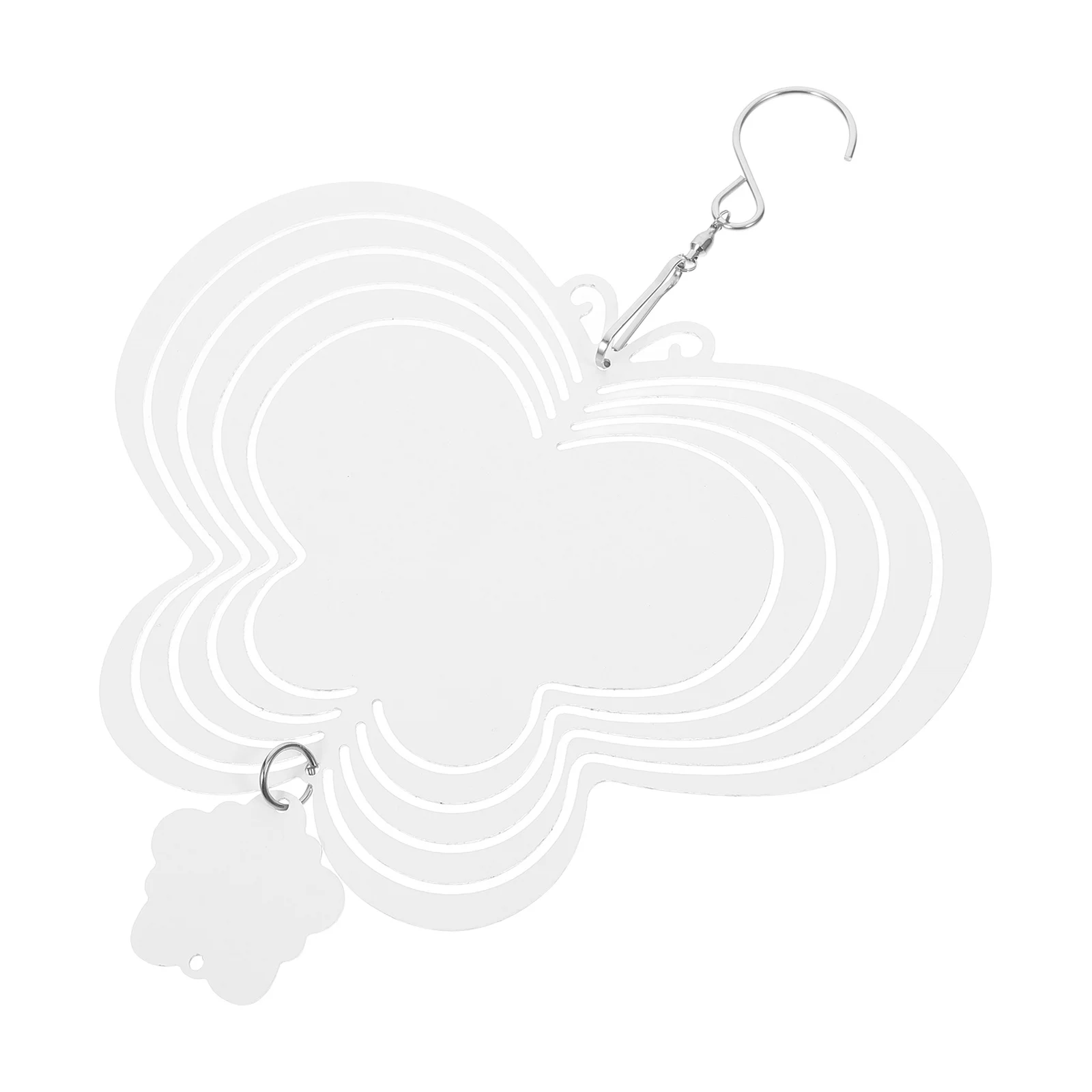 

Blank Sublimation Aluminum Wind Spinner DIY Hanging Decoration Garden Yard Porch Door Outdoor Ornament Sublimation Wind Spinners