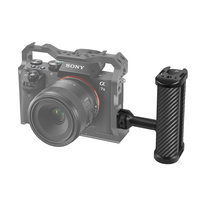 Universal Side Handle Grip for DSLR Camera Cage Hand Grip with Cold Shoe Mount for Mic Video Light Holder for Sony Canon Nikon