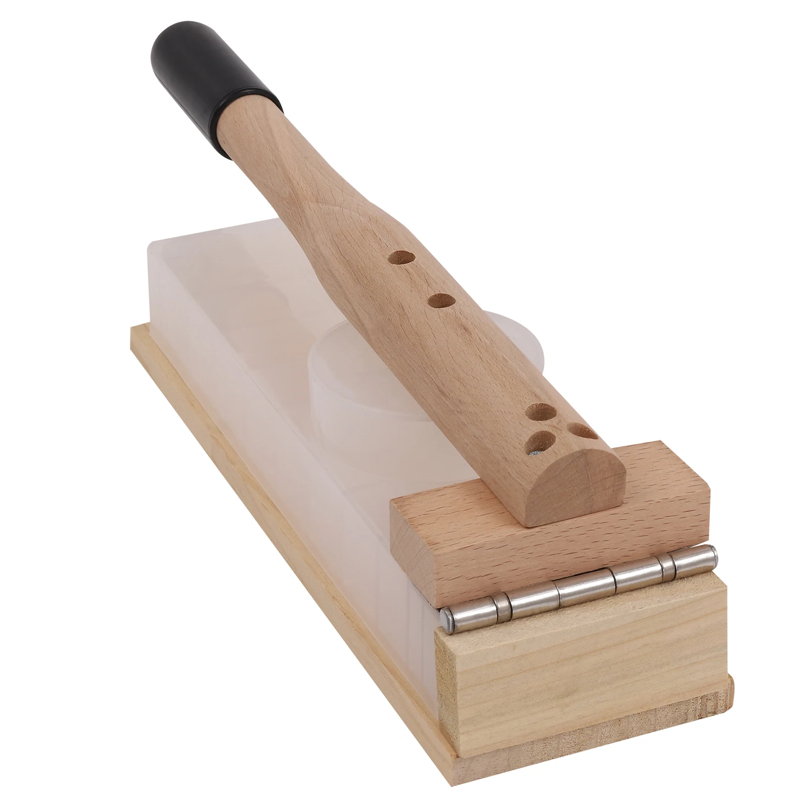 Wooden Tortilla Press Dumpling Skin Maker Rotis Press Dough Presser Pastry Press Maker Baking Tool for Home Kitchen Tool