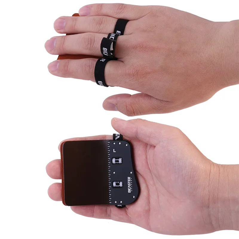 1PC Cowhide Light Bow Finger Guard BICASTER Bicaster SP3 Finger Guard Shooting Accessories