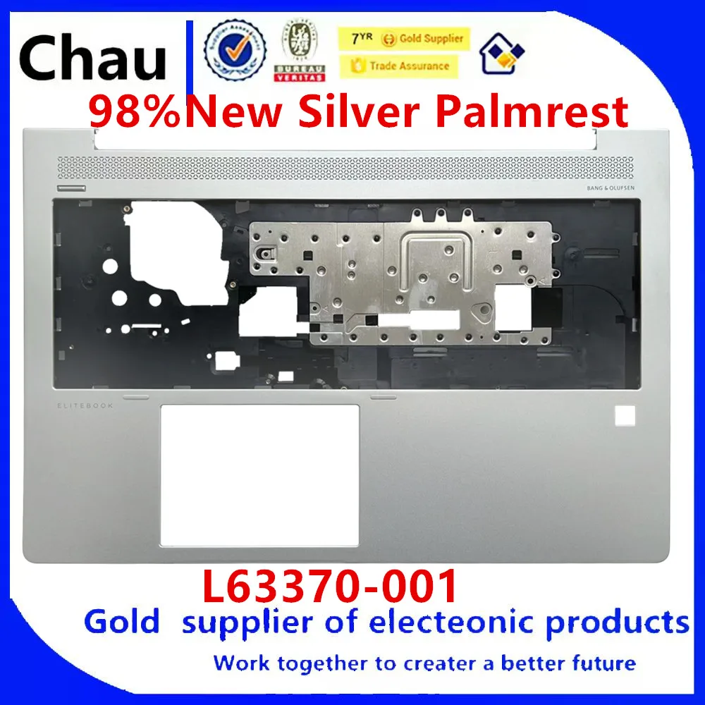 جديد لـ Chau EliteBook 755 850 G6 G5 حافظة علوية للكمبيوتر المحمول Palmrest غطاء/غطاء قاعدة سفلي L63370-001 L63359-001