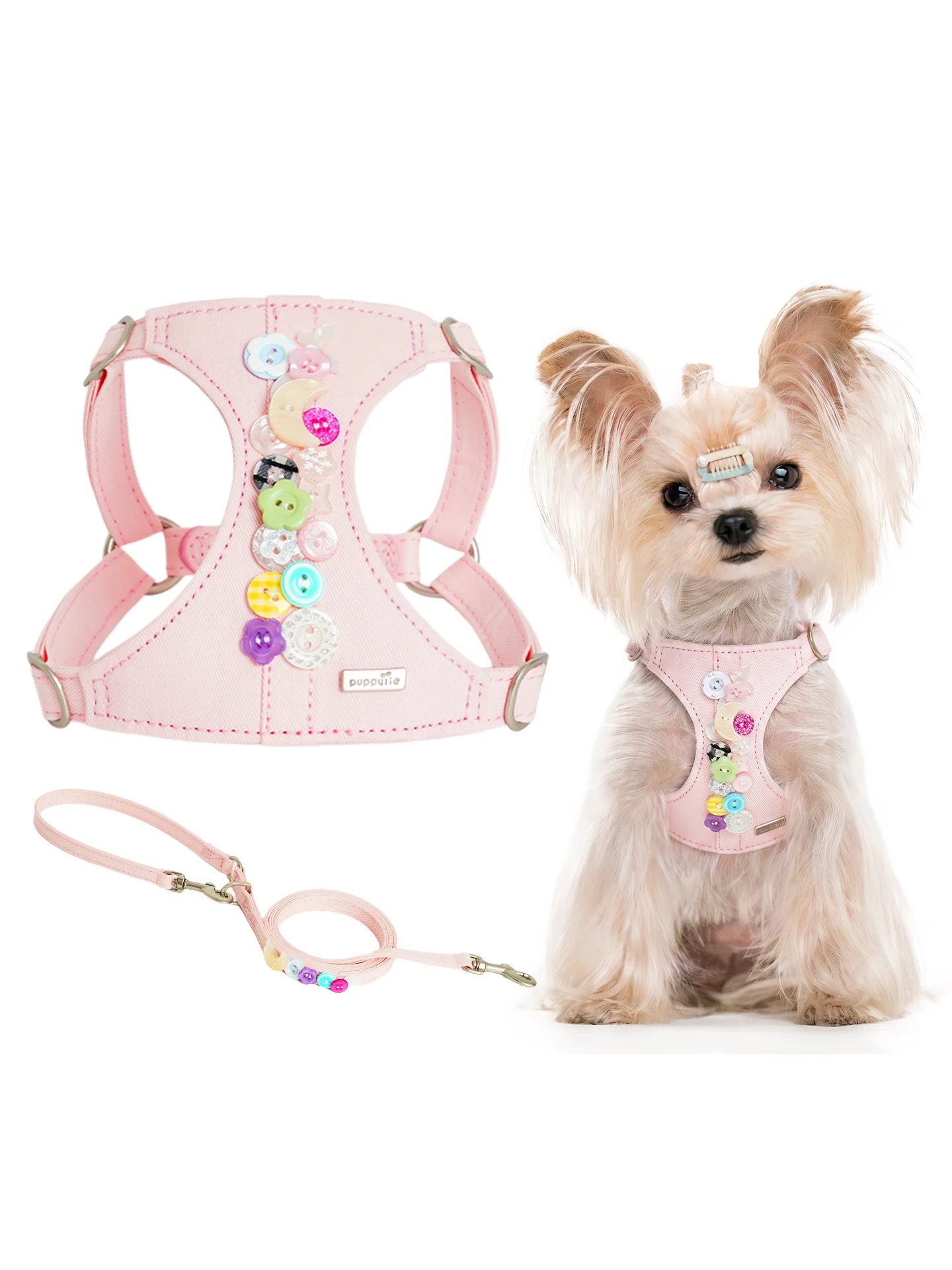 puppytie-guinzaglio-per-cani-pettorina-stile-gilet-per-passeggiate-accessori-per-cani-di-piccola-taglia-cintura-per-il-petto-non-estensibile-taglia-normale