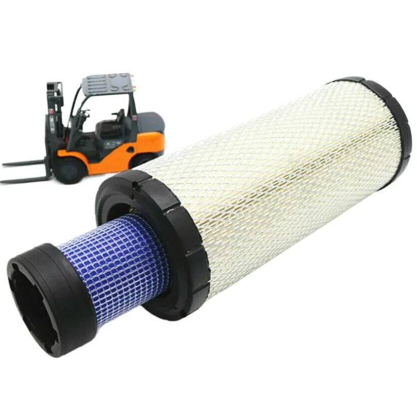 

Воздушный фильтр вилочного погрузчика PU1330/PU1331 двухъядерный для HELI LONGGONG HANGCHA 2-3,5T 1 шт.