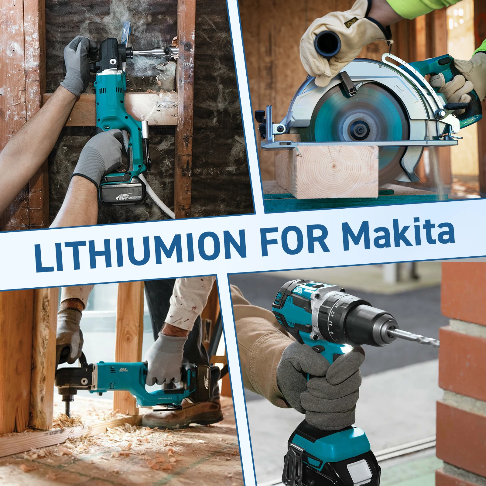 Para makita bl1815 18v bateria 3800mah 18v bl1830 bl1815 bl1860 bl1840 bateria de ferramenta elétrica de substituição com carregador