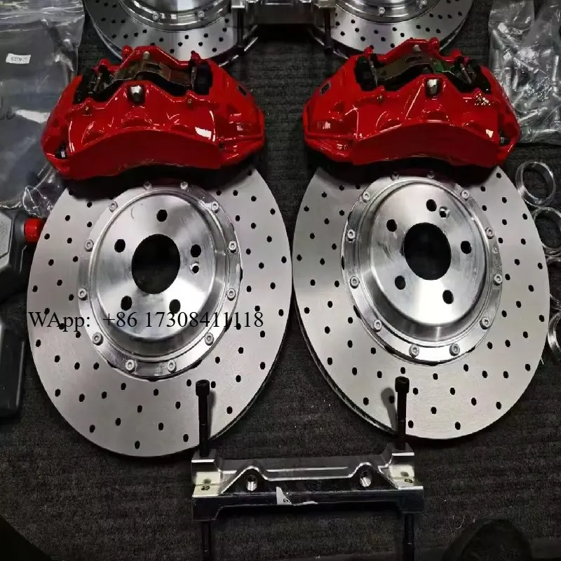 

GAOSHENG Front 4 Pot Caliper 6 Pot Piston Brake Caliper Kit Remanufactured OE A000420430 for CLE Upgrade for