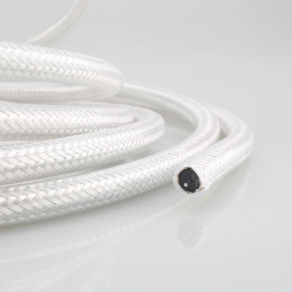 Audiocrast dg82ag 75ohm prata sólida pura 99.998% prata pura sólida coaxial cabo de áudio em massa para cabo digital diy