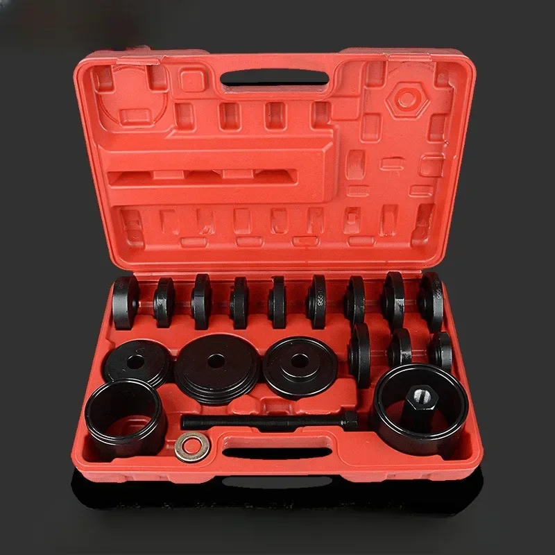 23-piece Automobile Front Wheel Bearing Dismounting And Installation Tool Removable Bush Remover Press Shaft Auto Repair Tool