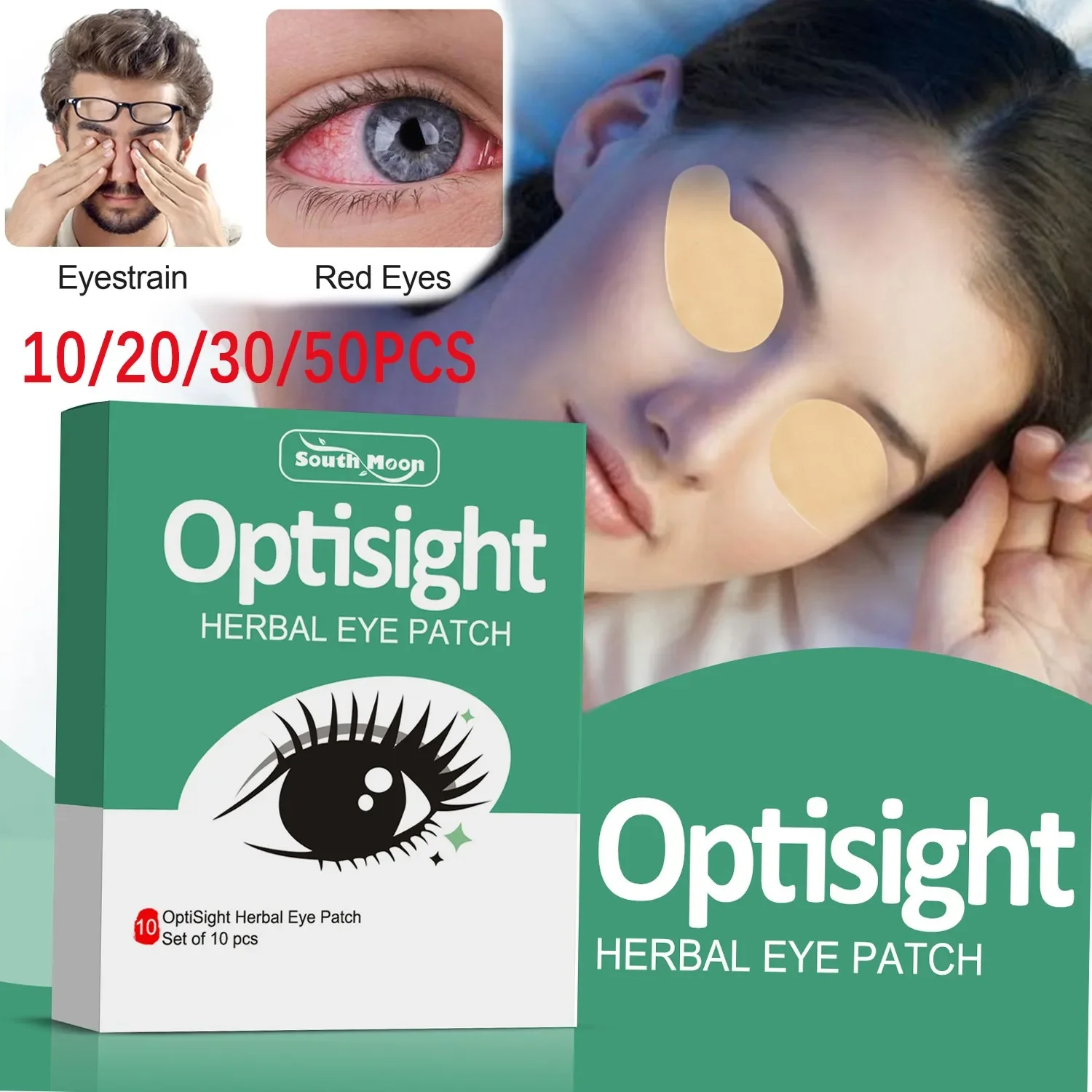 Wormwood Eye Patch Protect Eyesight Keep Good Vision Eye Care Sticker Relieve Fatigue Myopic Massage Plaster