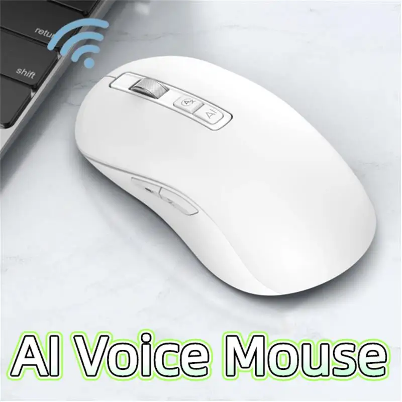

Голосовая мышь Ai, беспроводная Bluetooth, двухрежимная, перезаряжаемая для ноутбука, ПК, голосовой перевод, Deepseek Gpt, интеллектуальный офис
