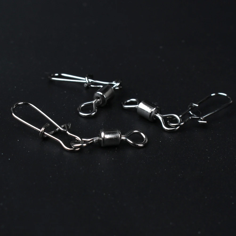 

40 PCS American Style Rotary Ring Connector Fishing Accessories Lure Rings Hook Line