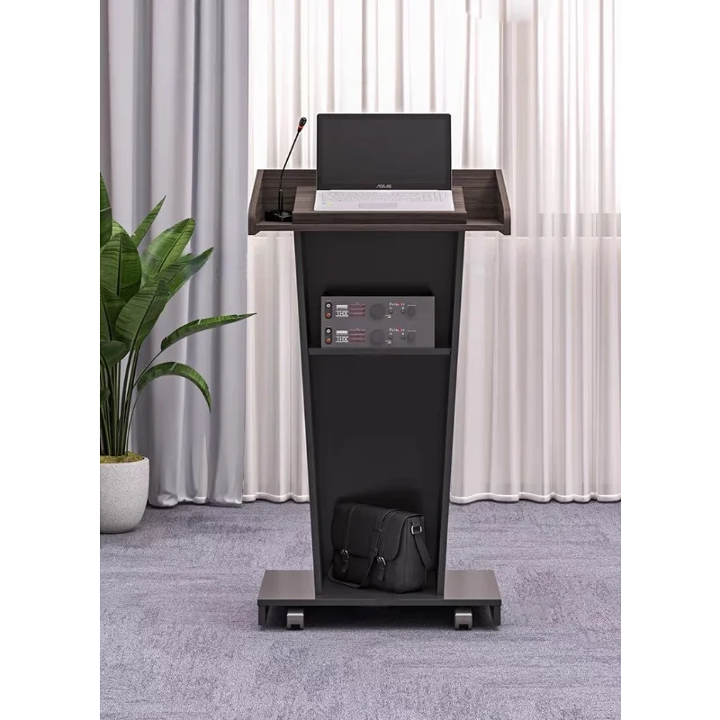 Office Podium Movable Small Office Front Desk Reception Desk Catering Welcome Sales Department Anchor