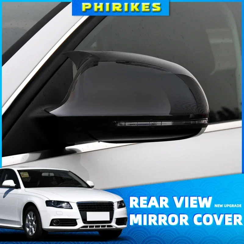 

Car Mirror Cover for Audi A3 8P A4 A5 B8 Q3 A6 C6 4F S6 Signal light protection cover SQ3 Rearview Mirror Cover A8 D3 8K