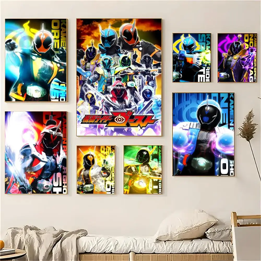 Kamen Rider Ghost Second Poster Wall Art Print Art Suitable For Living Room Bedroom Bar Parlor Home Decoration Gift