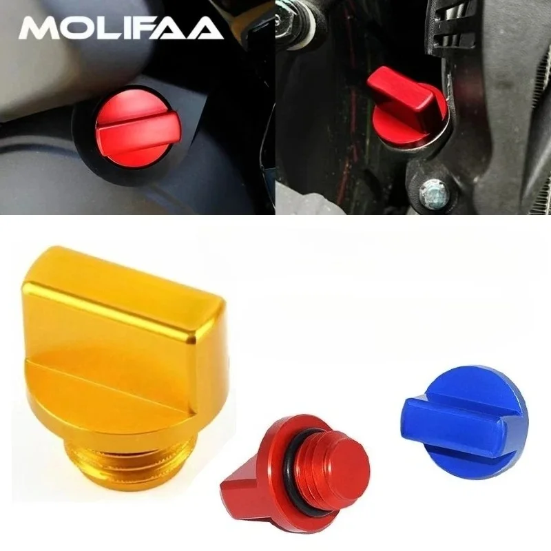 

For SYM Husky ADV 150 300 Motorcycle CNC Aluminum Oil Cap Anti-Theft Engine Oil Screws Cover Accessories