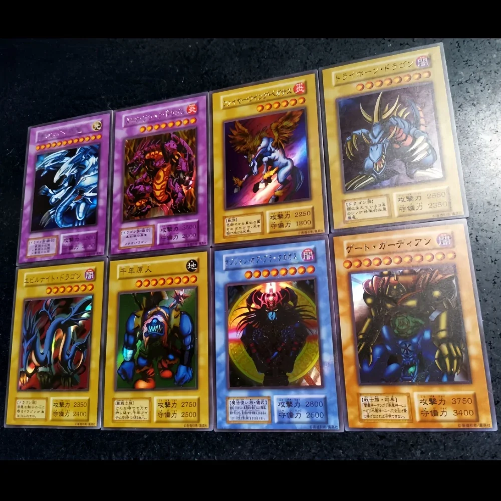 DIY Yu-Gi-Oh! 1999 legenda tokio pojedynek karta Flash z nagrodami Anime prezent ลwiฤ
teczny karciane z kolekcjฤ
gier peryferyjnych