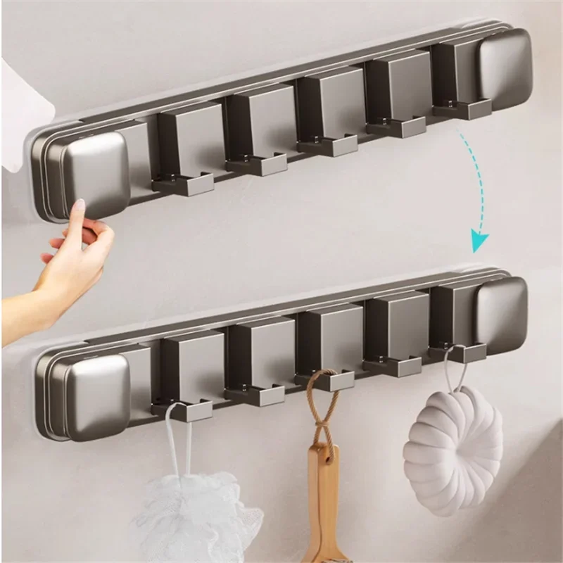 

Серая вешалка для полотенец Крючок для халата на присоске Складной крючок для одежды Черная вешалка для одежды Вешалка из АБС-пластика Кухонный крючок Дверная вешалка