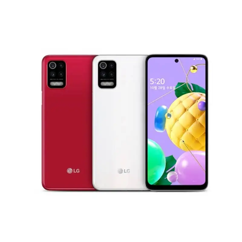 هاتف LG Q52 4G الذكي CPU MediaTek Helio P35 MT6765 6.6 بوصة 4000 مللي أمبير 48 ميجابكسل كاميرات أندرويد هاتف مستعمل