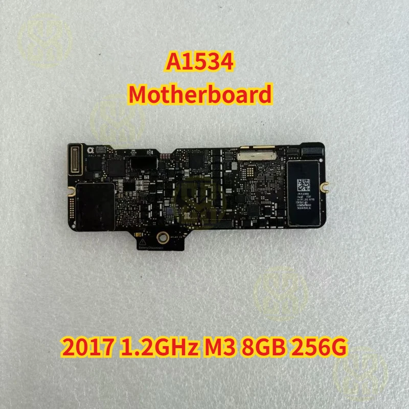 

Логическая плата A1534 820-00687-A для Macbook Retina 12 дюймов A1534, материнская плата 1,2 ГГц 8G 256G 2017 год