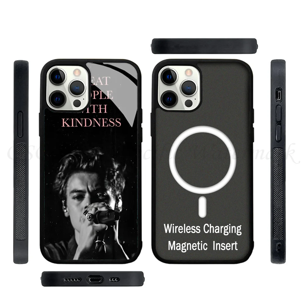 Lyrics H-Harry S-Styles Mousepad Phone Cases For IPhone 15 14 13 Pro Max 11 12 Mini Alex Mirror TPU Shell