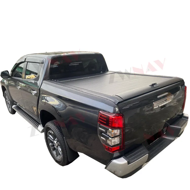 

Car Trunk Lids For Musso Musso grand Pickup Bed Tonneau Cover Retractable Roller Shutter Tail Box Cover Accessory Manual trunk