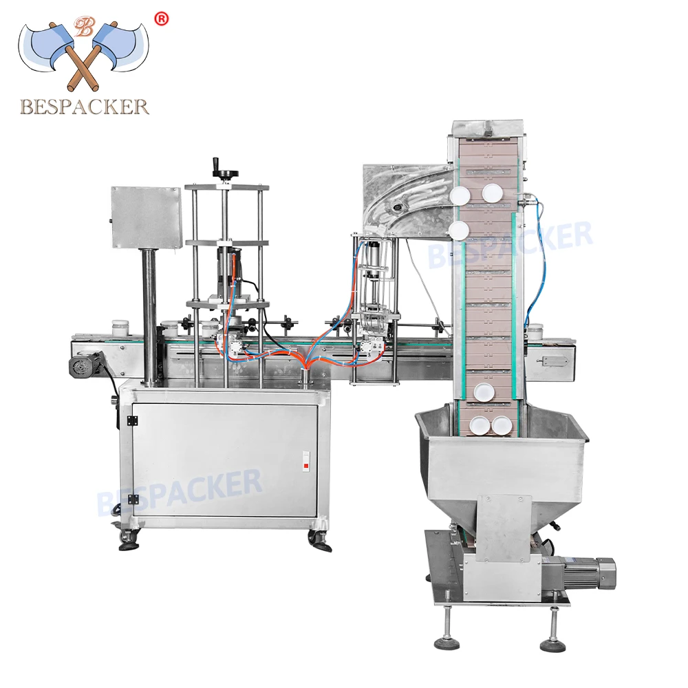 QDX-S1 Automatic Plastic Glass Jar Bottle Capping Machine