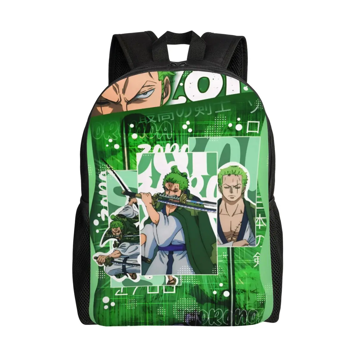 

3D Print Classic Z-Zoroes Mangas Backpack for Boys Girls Comics School College Travel Bags Men Women Bookbag Fits 15 Inch Laptop