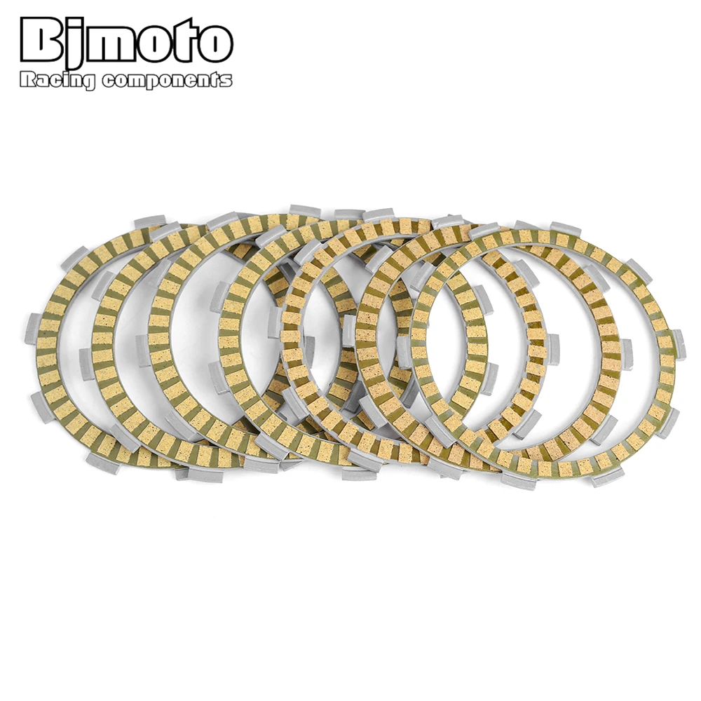Clutch Kit Steel Friction Plates For Yamaha DT230 DT230R DT125E DT125 DT125R DT125X DT200R DT200WR TDR125 TZR125 R RR WR200R