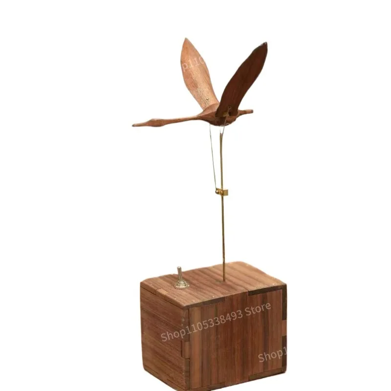 For Flying Swan, Solid Wood Handmade Creative Tabletop, Ornaments, Gifts, Children's Toys