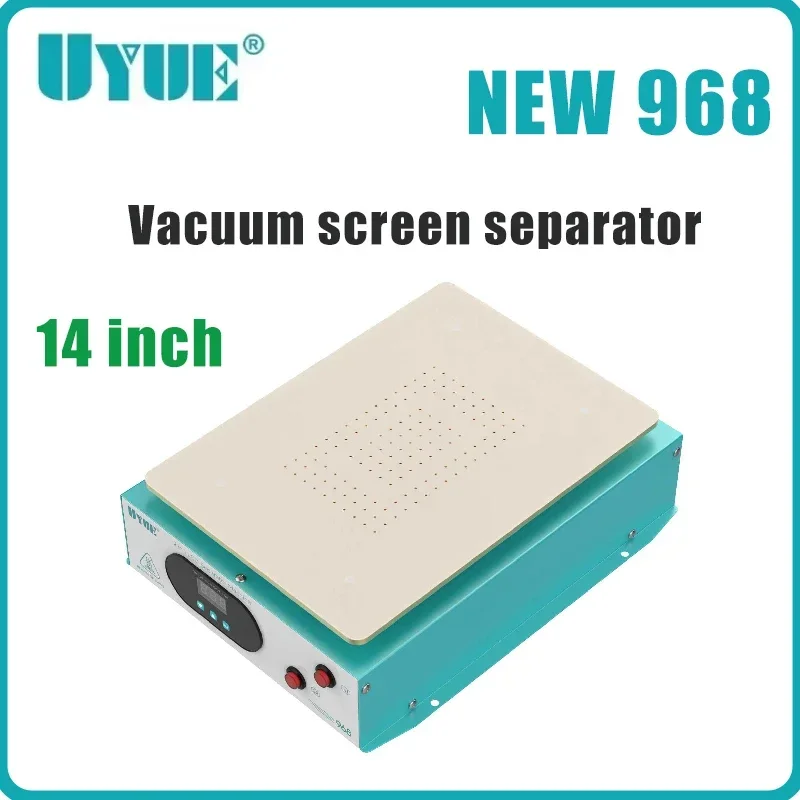 UYUE new968 separator screen separator vacuum tablet screen remover built-in vacuum pump to remove 14 inches