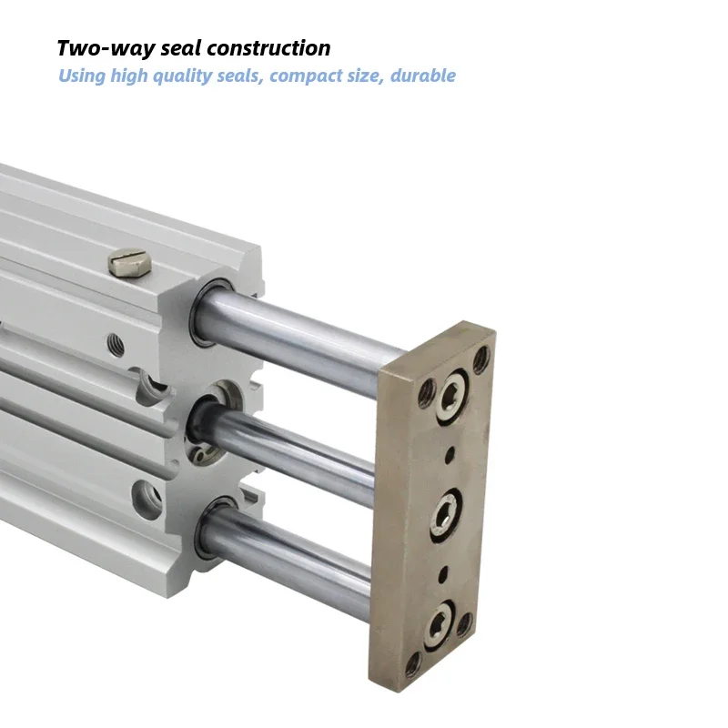 MGPM32 MGPL32 Cilindro guía compacto Cilindro neumático de aire fino de tres ejes con varilla guía