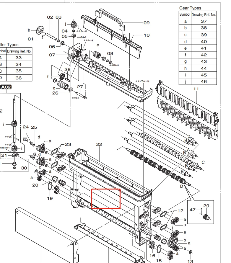 349D1060197/349D1060197F Plate Rack Side for Fuji Frontier 550/570 Minilab WASH RACK SECTION (PS4), new type