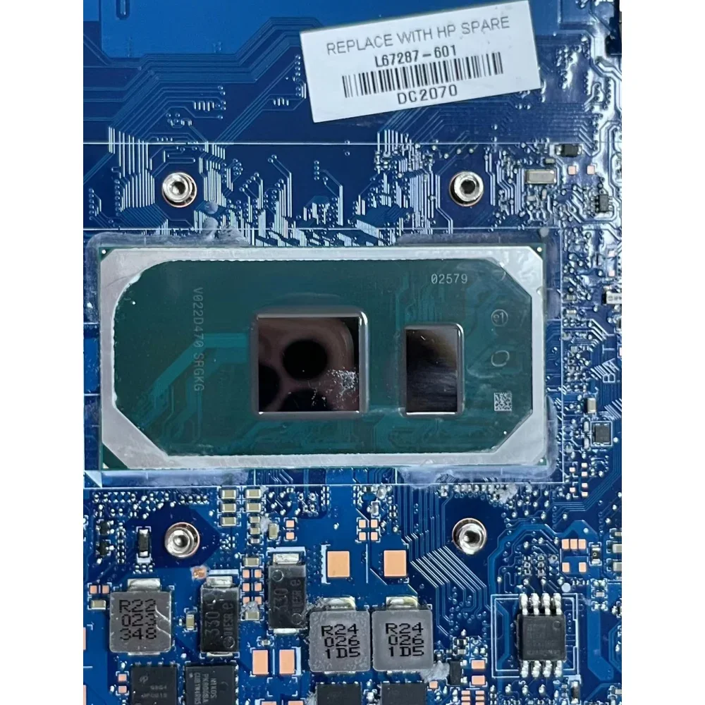 DAG7BLMB8D0 For HP Pavilion 15-CS 15T-CS Laptop Motherboard CPU I5-1035G1 UMA L67287-601 100% Test OK