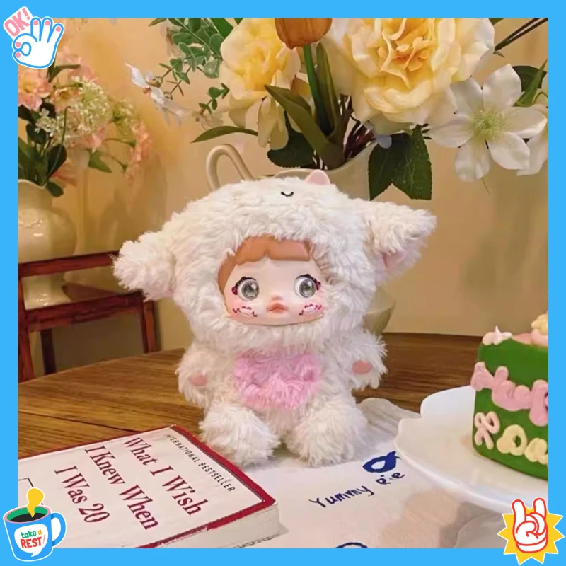 Figuras da série sem parar, brinquedos da moda, animais de pelúcia e chaveiros Torta de arroz da Nomi Caixa cega fofa instalada diversão e adorável